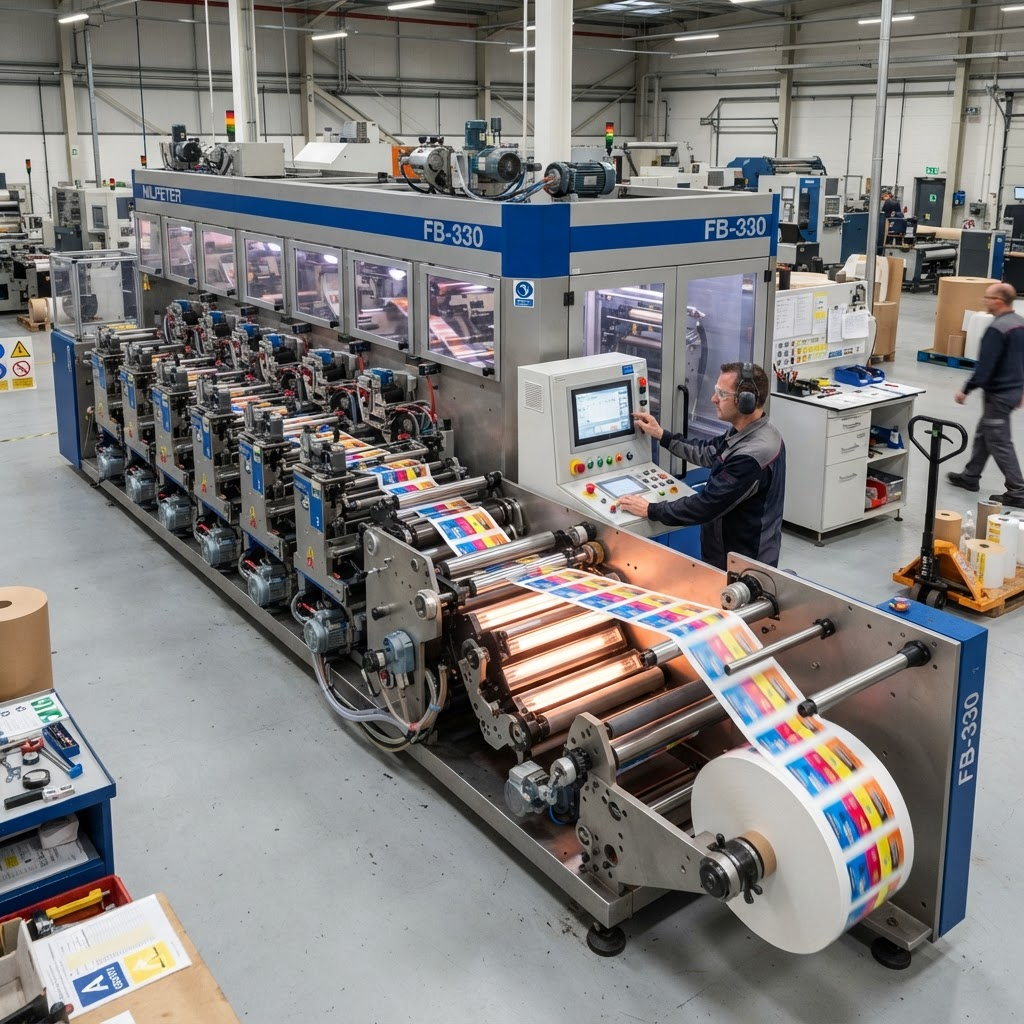 Nilpeter Flexographic Printing Machine