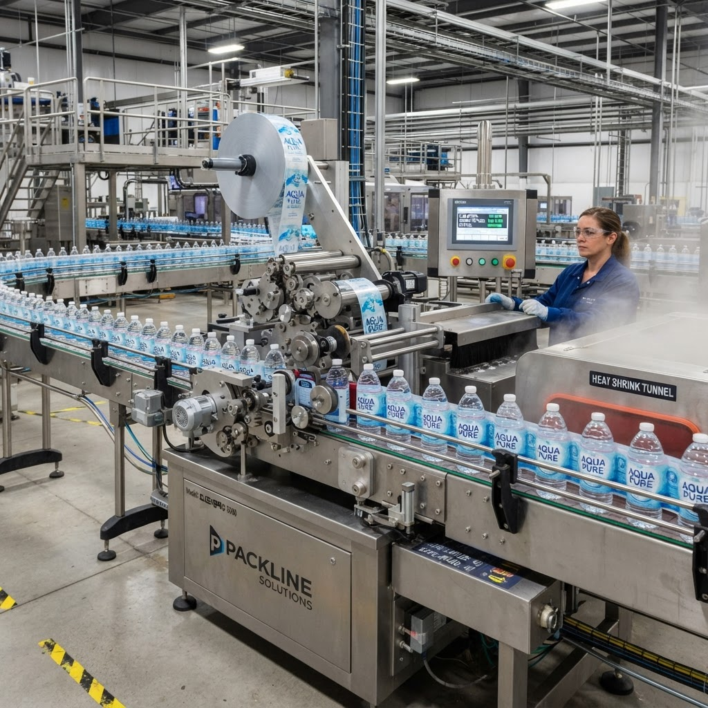 Shrink Sleeve Gluing Machine